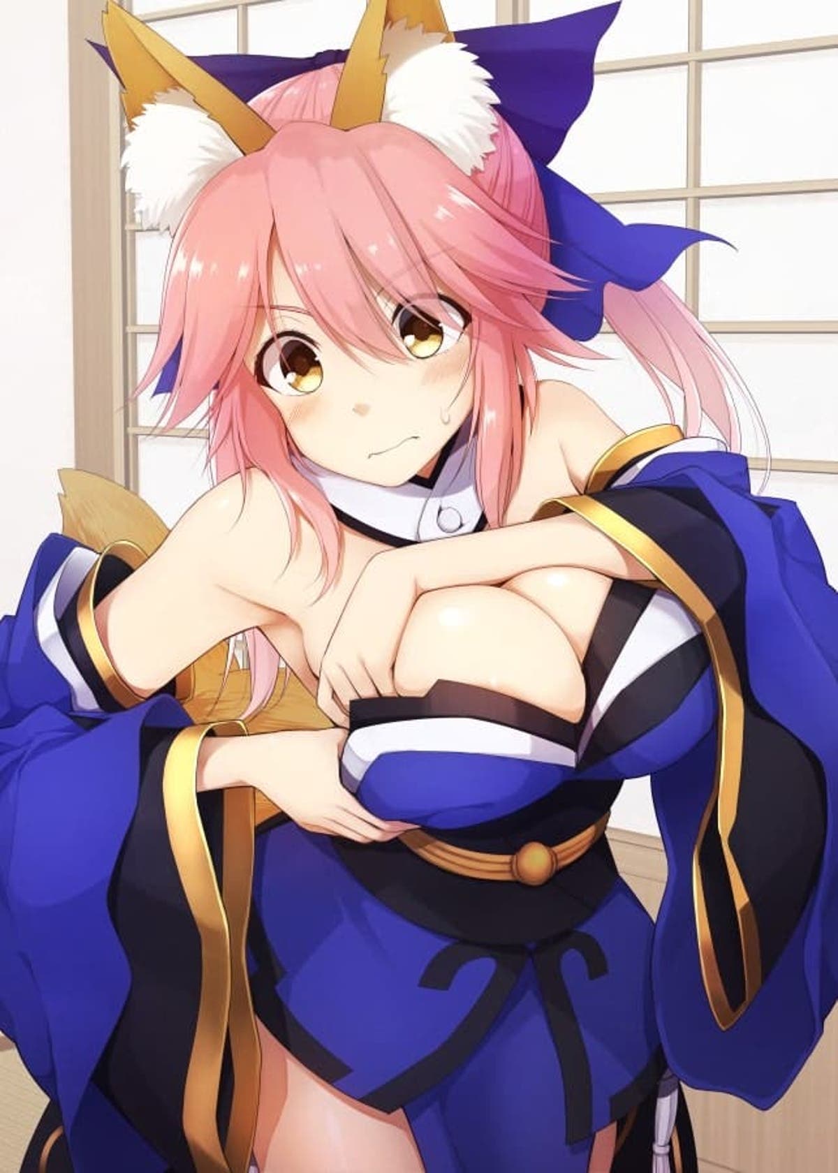 Fgo 綺麗な谷間作りに余念の無いキャス狐さん Fate Grandorderのイラスト紹介19