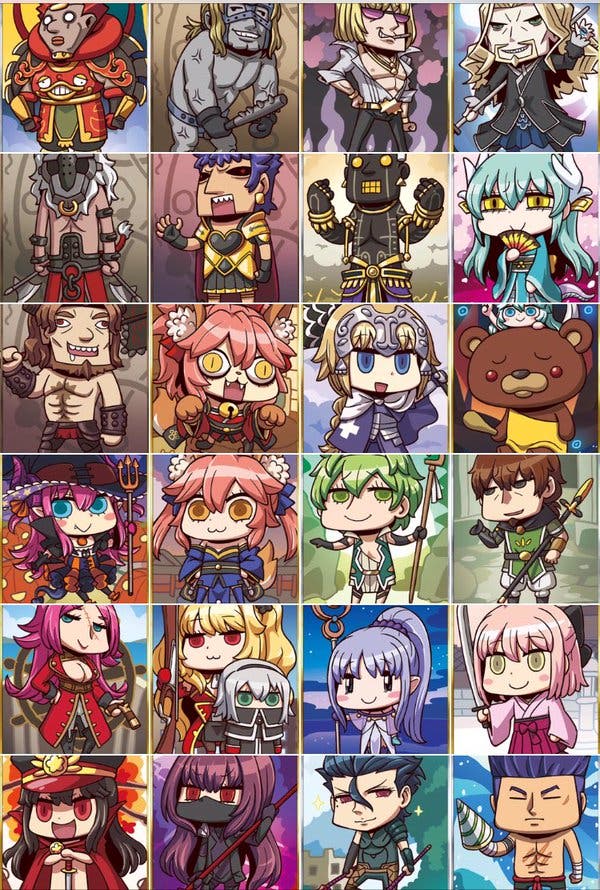 Fgo 去年のおさらい エイプリルフール17のリヨサーヴァントまとめ