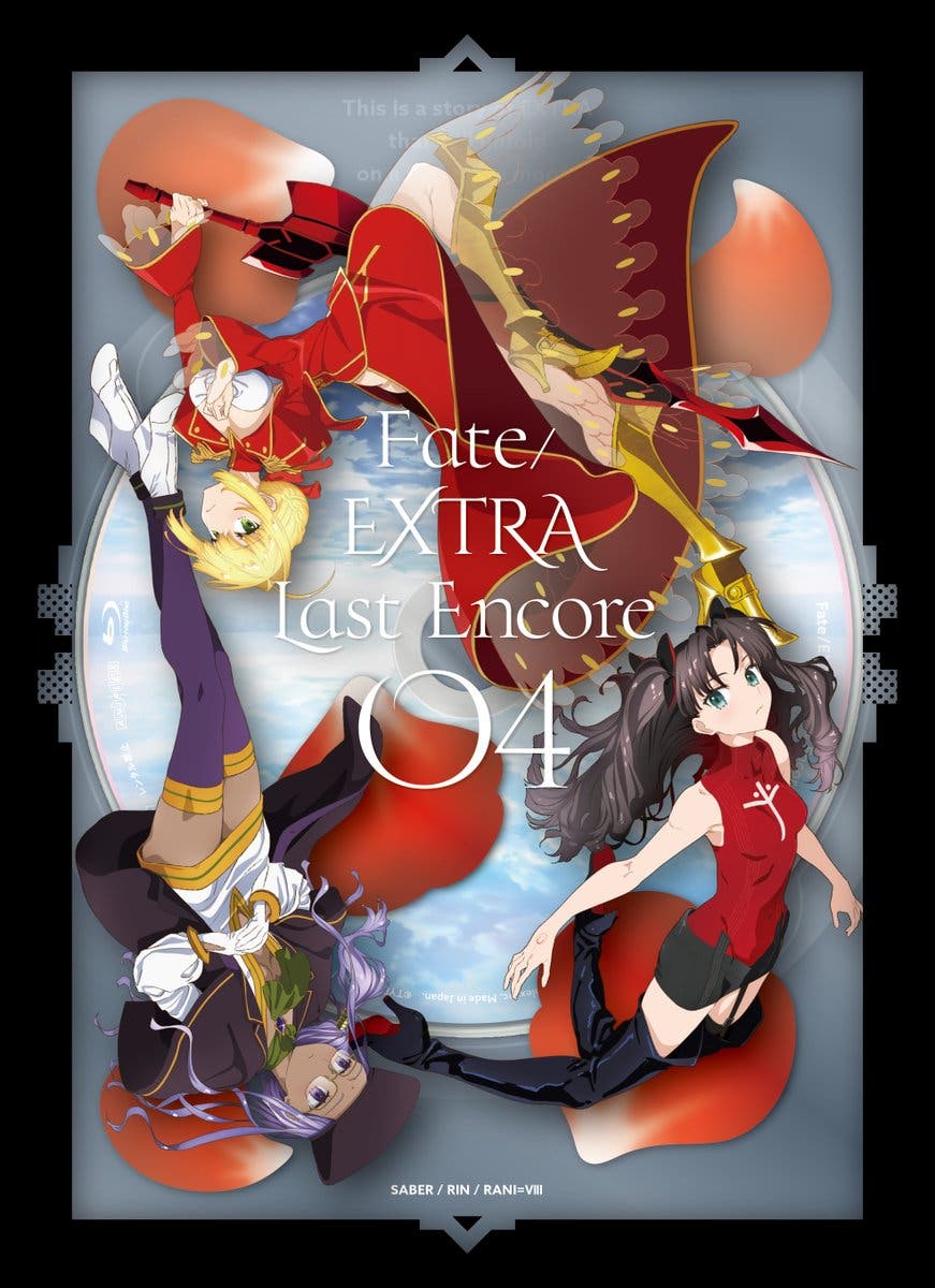 「Fate/EXTRA Last Encore」4巻　ジャケット絵　ネロ　遠坂凛　ラニⅧ