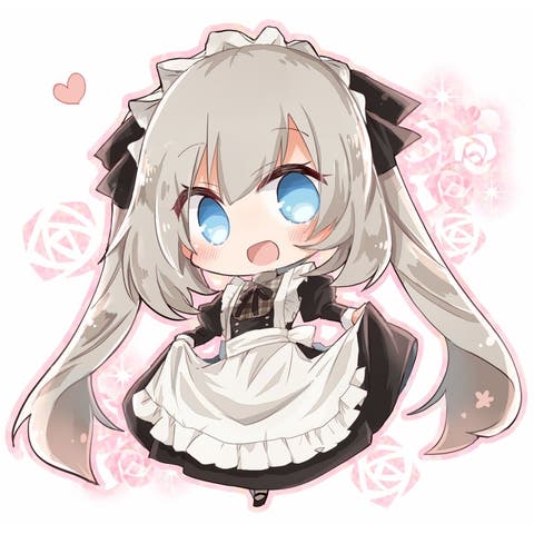 FGOイラスト　メイドマリーちゃん