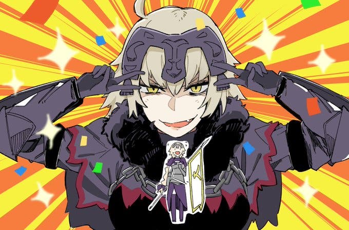 【FGO】イライラのアヴェンジャー　Fate/GrandOrderのイラスト紹介2172