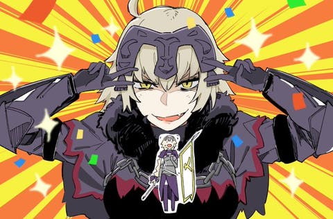 【FGO】イライラのアヴェンジャー　Fate/GrandOrderのイラスト紹介2172