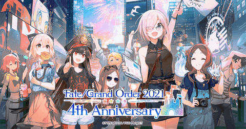 【ニュース】北米版FGOが4周年。センターのソフトクリーム持ってるの誰だ？