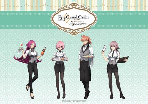 「Fate/Grand Order -終局特異点 冠位時間神殿ソロモン-」とスイーツパラダイスのコラボカフェが決定！