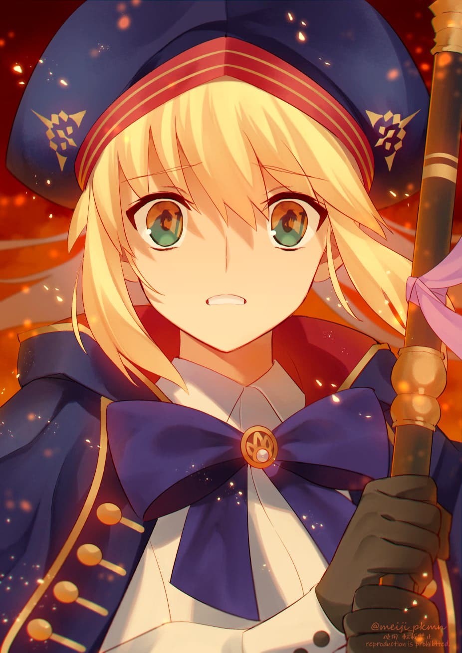 【FGO】アルトリア・キャスター　もうひとつの結末　Fate/GrandOrderのイラスト紹介2212