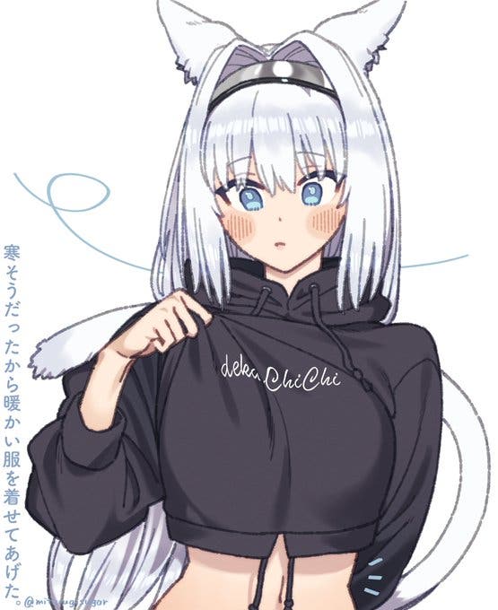 【FGO】暖かい服をマスターに選んで買ってもらったニキチッチ　Fate/GrandOrderのイラスト紹介2375