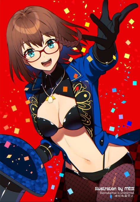 【FGO】シャルロット・コルデー　Fate/GrandOrderのイラスト紹介2437