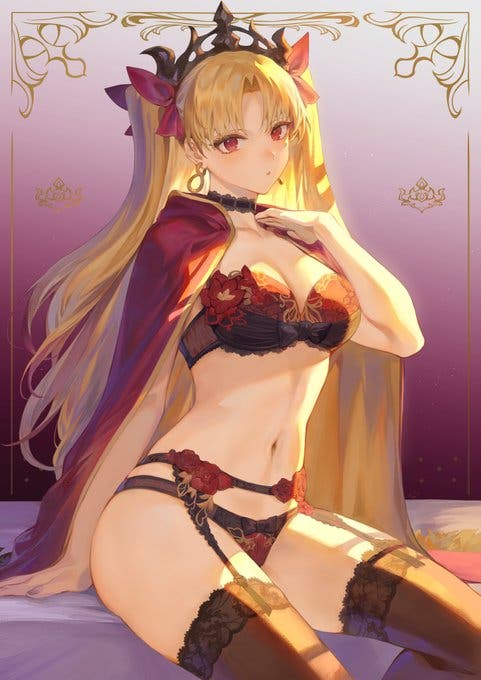 【FGO】下着モデル「エレシュキガルちゃん」　Fate/GrandOrderのイラスト紹介2626