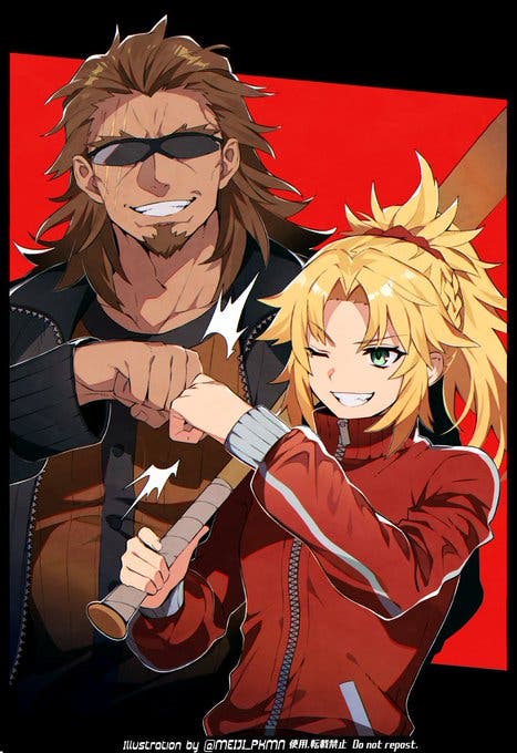 【FGO】モーさんと獅子劫さん　Fate/GrandOrderのイラスト紹介2858