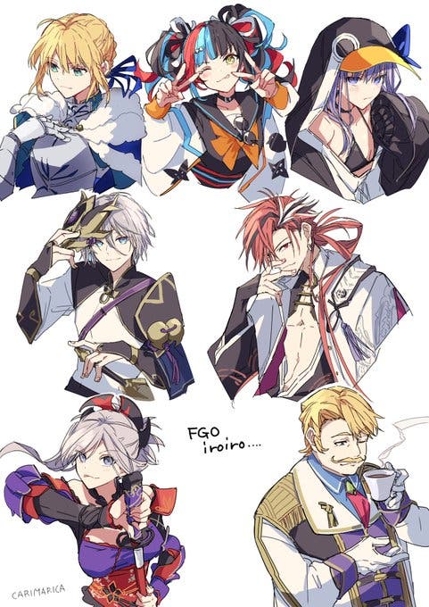 【FGO】FGOいろいろ　Fate/GrandOrderのイラスト紹介3067