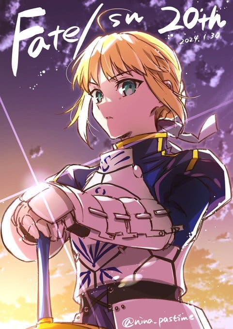 【FGO】Fate/stay night20周年おめでとうございます！　Fate/GrandOrderのイラスト紹介3151