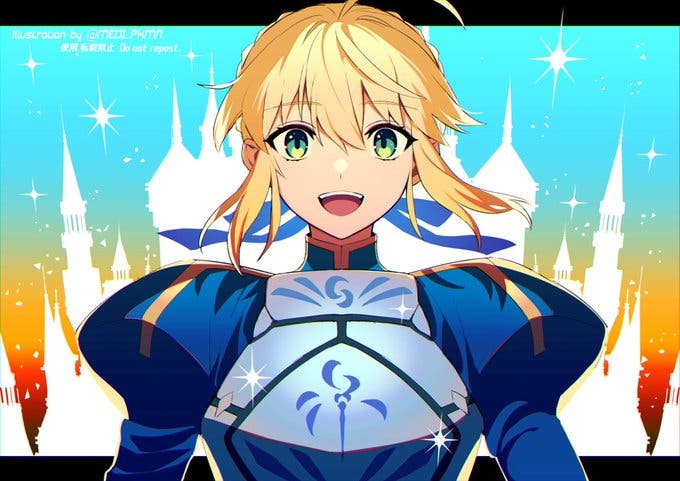 【FGO】アルトリア・ペンドラゴン　Fate/GrandOrderのイラスト紹介3150