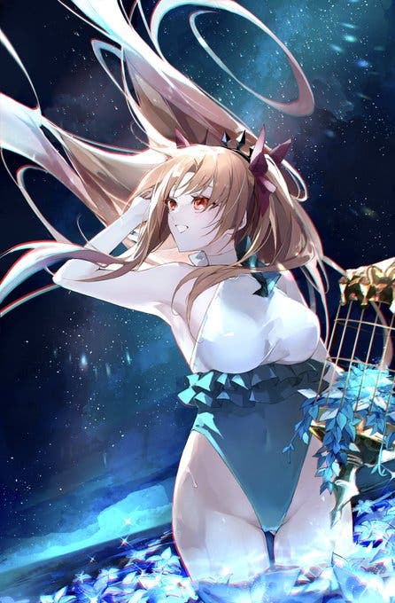【FGO】水着エレちゃん実装おめでとう！　Fate/GrandOrderのイラスト紹介3333