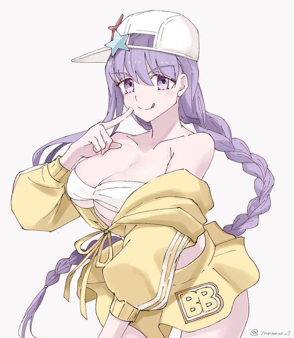 【FGO】水着BBちゃ　Fate/GrandOrderのイラスト紹介3509