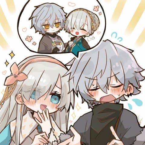 【FGO】まんわかの誘い受けカドアナ　Fate/GrandOrderのイラスト紹介3527