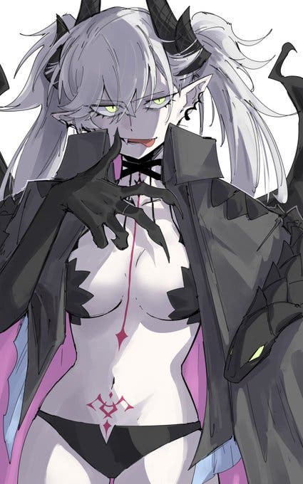 【FGO】リリス　Fate/GrandOrderのイラスト紹介3557