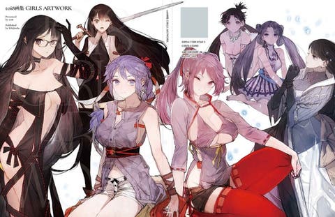 【イラスト集】「toi8画集 GIRLS ARTWORK」 7月30日(水)発売