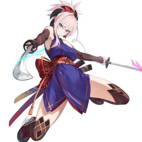 【FGO】武蔵ちゃん　Fate/GrandOrderのイラスト紹介3581