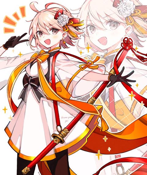 【FGO】沖田さん大勝利〜　Fate/GrandOrderのイラスト紹介3610