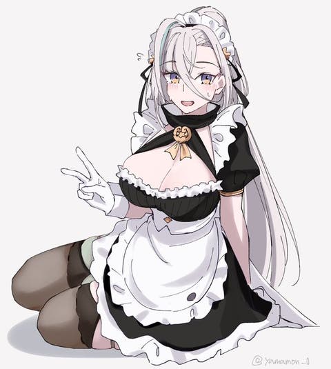 【FGO】メイド呼延灼　Fate/GrandOrderのイラスト紹介3615