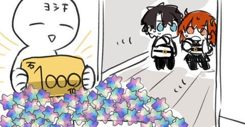 【FGO】石1000個発表されたとき、これになった　Fate/GrandOrderのイラスト紹介3640