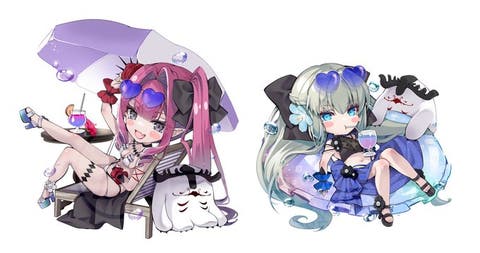 【FGO】バーヴァン・シーとモルガン　Fate/GrandOrderのイラスト紹介3643