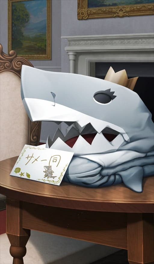 【FGO】水着クリームヒルトの絆礼装が判明。あ、そのプロもサメなんだ。同族のサメ職人が いるのね。なるほど。