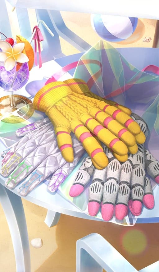 【FGO】水着パッションリップの絆礼装が判明。それは深い愛情と強い想いで作られた、大きな大きな不思議な手袋。
