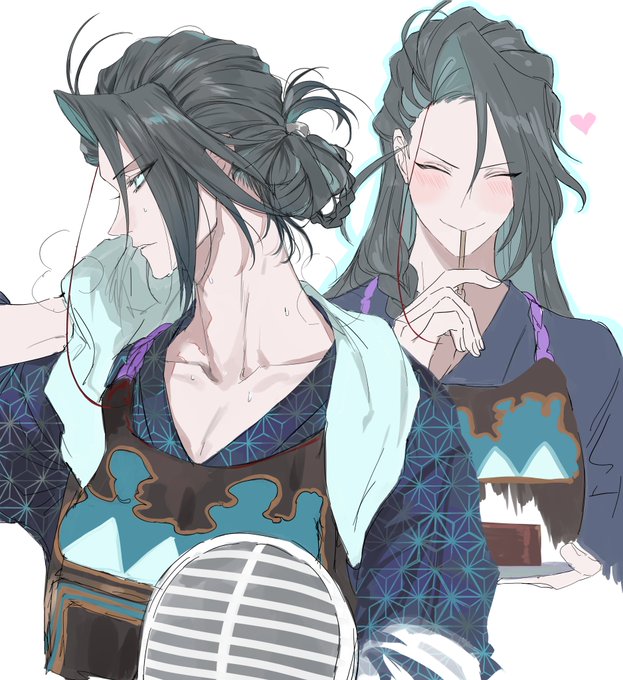 【FGO】後ろで結んでたりする近藤さんが見たい Fate/GrandOrderのイラスト紹介3871